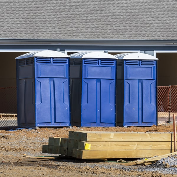 do you offer hand sanitizer dispensers inside the porta potties in La Habra